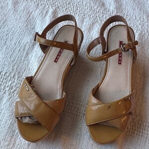 Prada Brown Women's Sandals